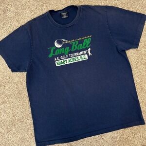 Vintage American Eagle Golf Shirt It's Not The Stick It's What You Do With It XL